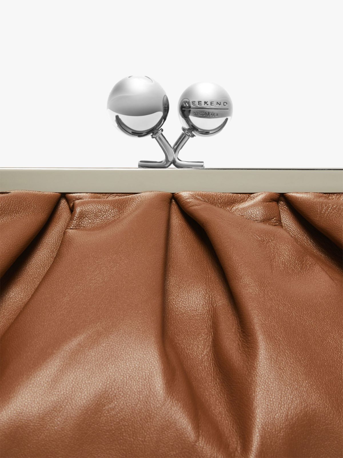 Medium Pasticcino Bag in nappa leather - TOBACCO - Max Mara - 5
