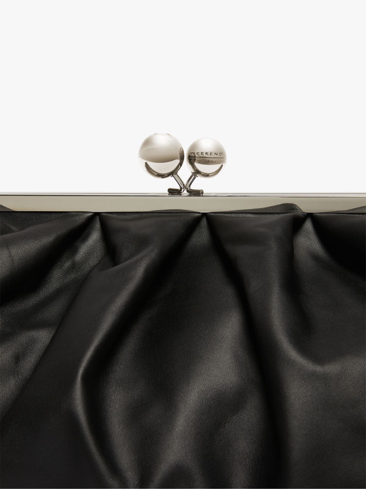 Large Pasticcino Bag in nappa leather - BLACK - Max Mara - 5