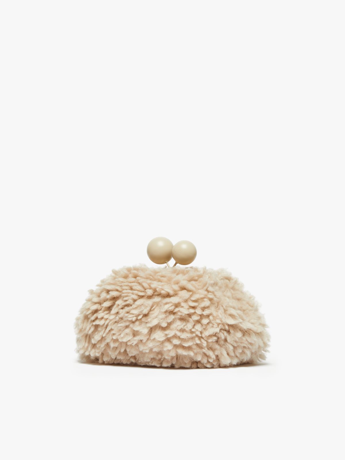 Medium Pasticcino Bag in soft fabric - SAND - Max Mara - 2