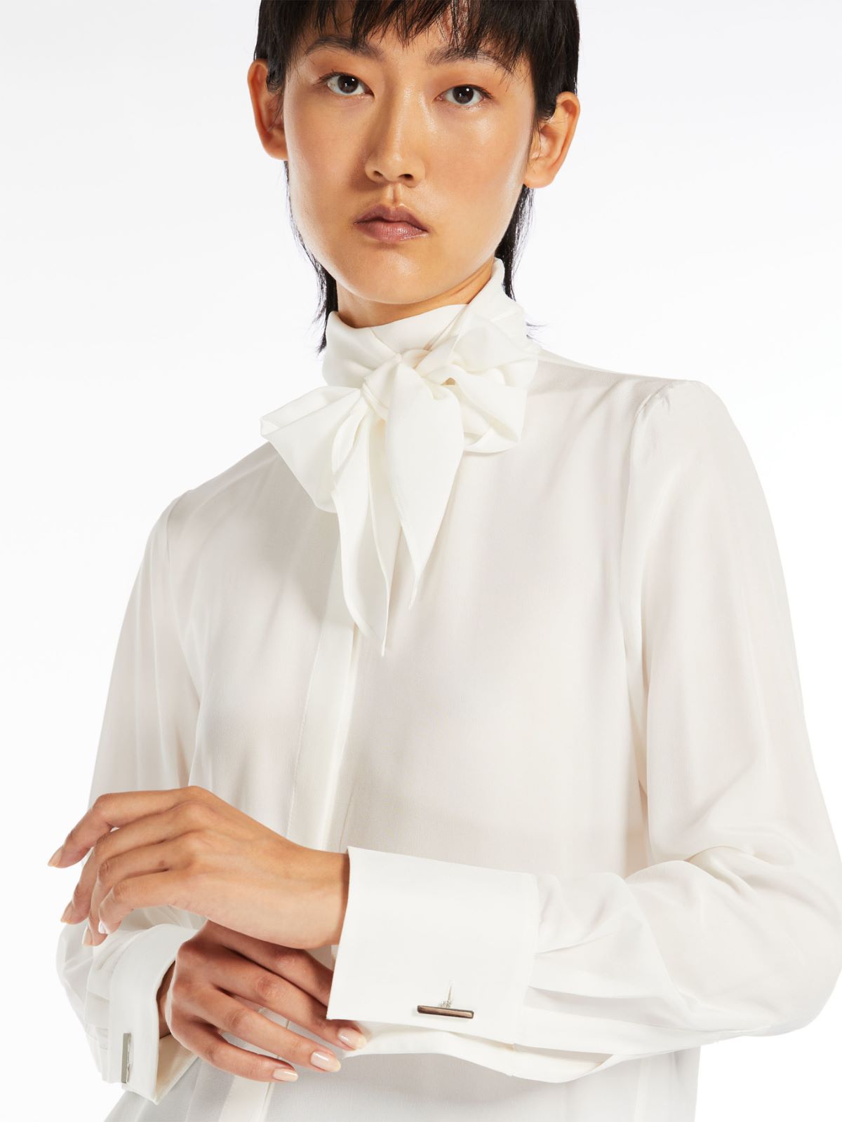 Crepe de chine shirt - SILK - Max Mara - 4