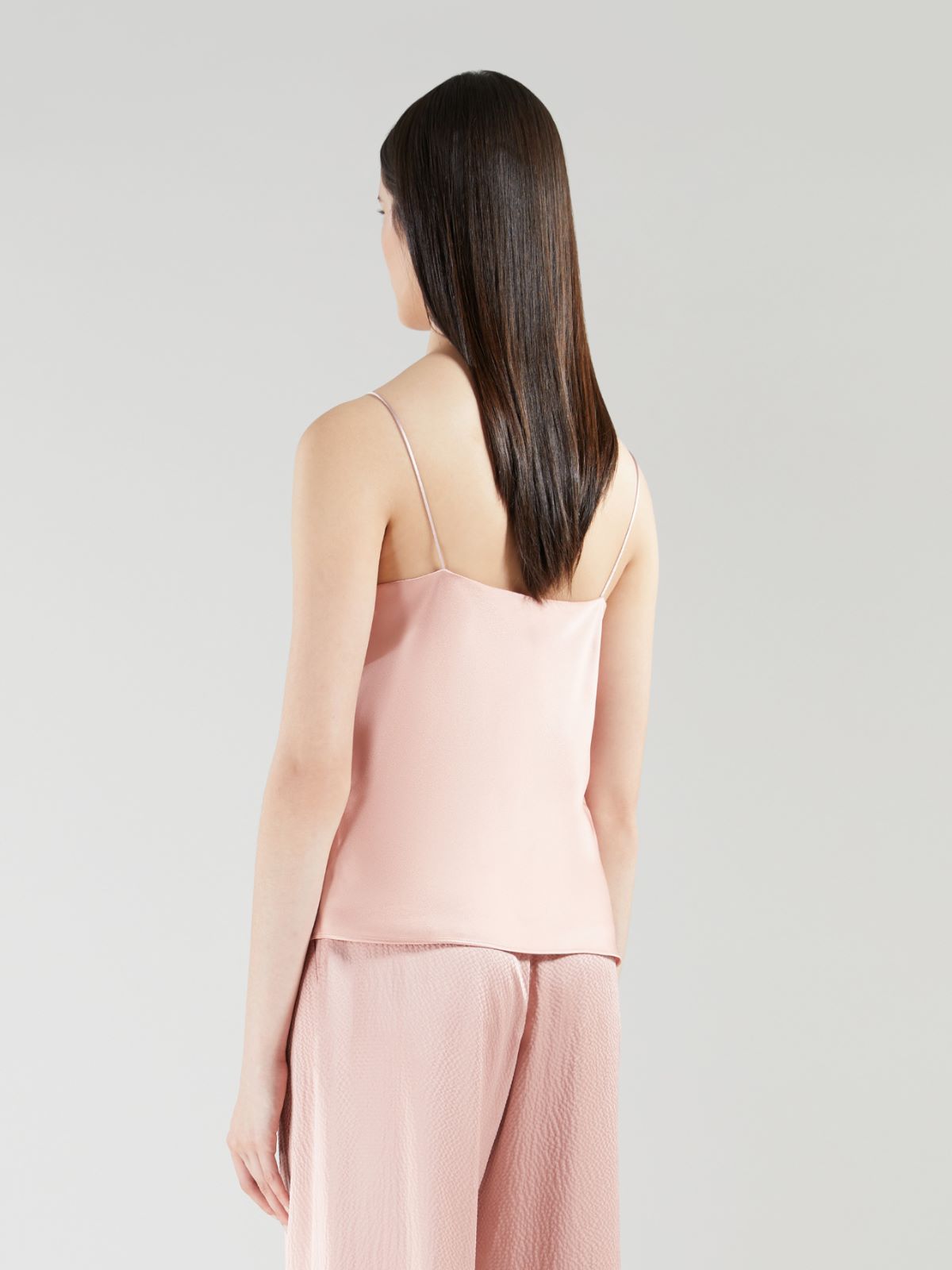 Envers satin camisole top - POWDER - Max Mara - 3