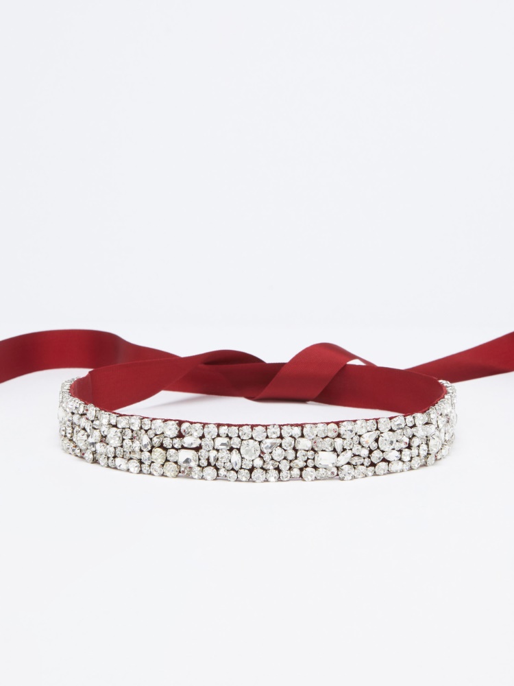 Cintura in gros grain - BORDEAUX - Max Mara