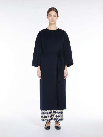 MAX MARA wool long outer black 40 main image 1