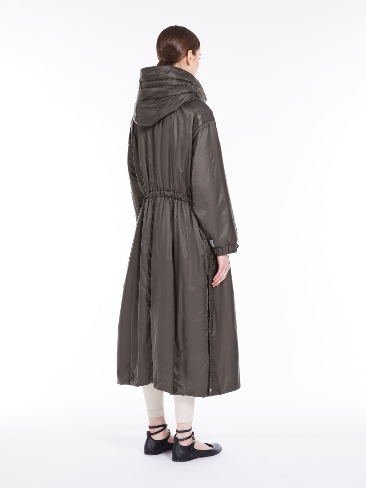 Water-repellent canvas parka - KAKI - Max Mara - 3