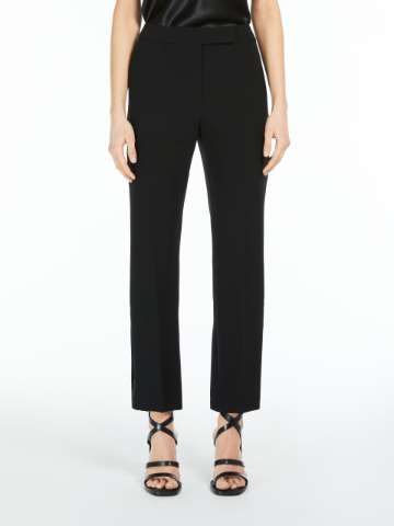 Max Mara Black Triacetate Blouse