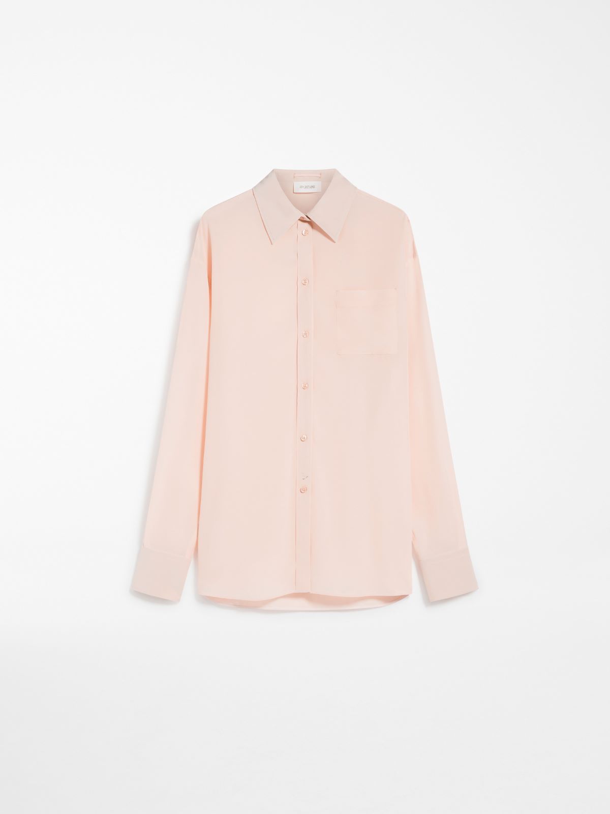 Striped Crepe de Chine Shirt main image 1