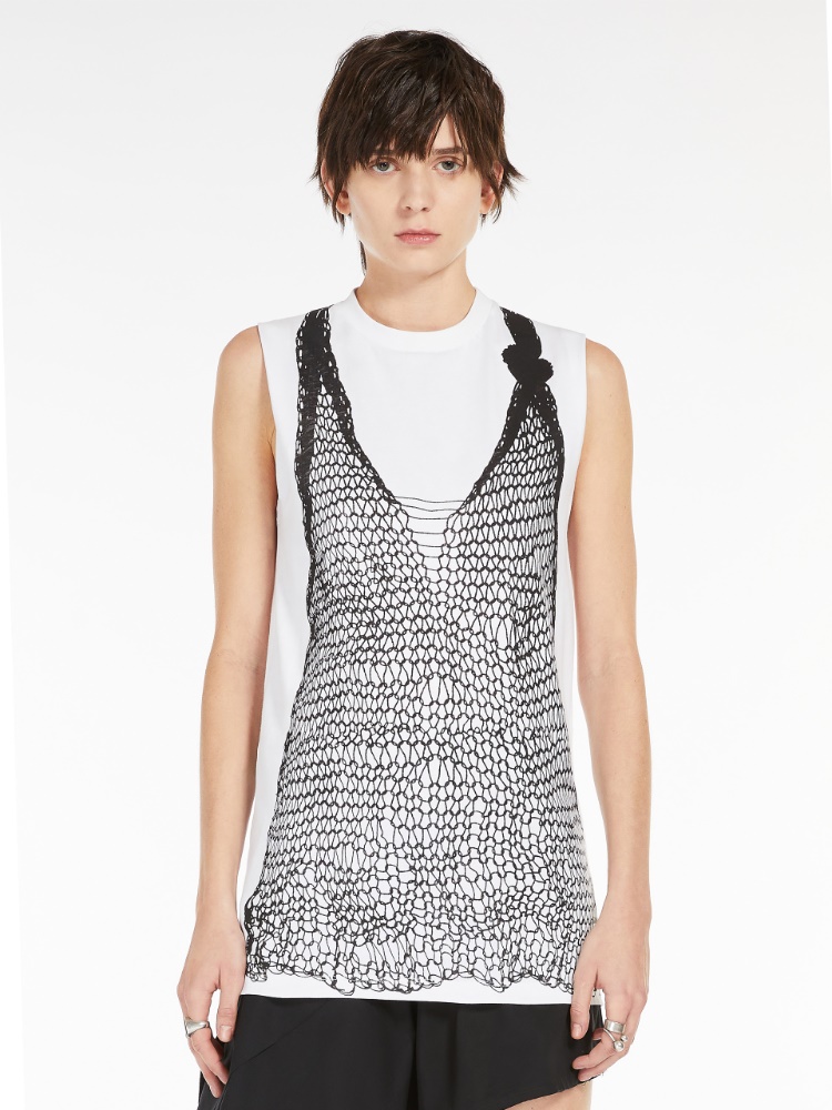 Print T-shirt, optical white | 