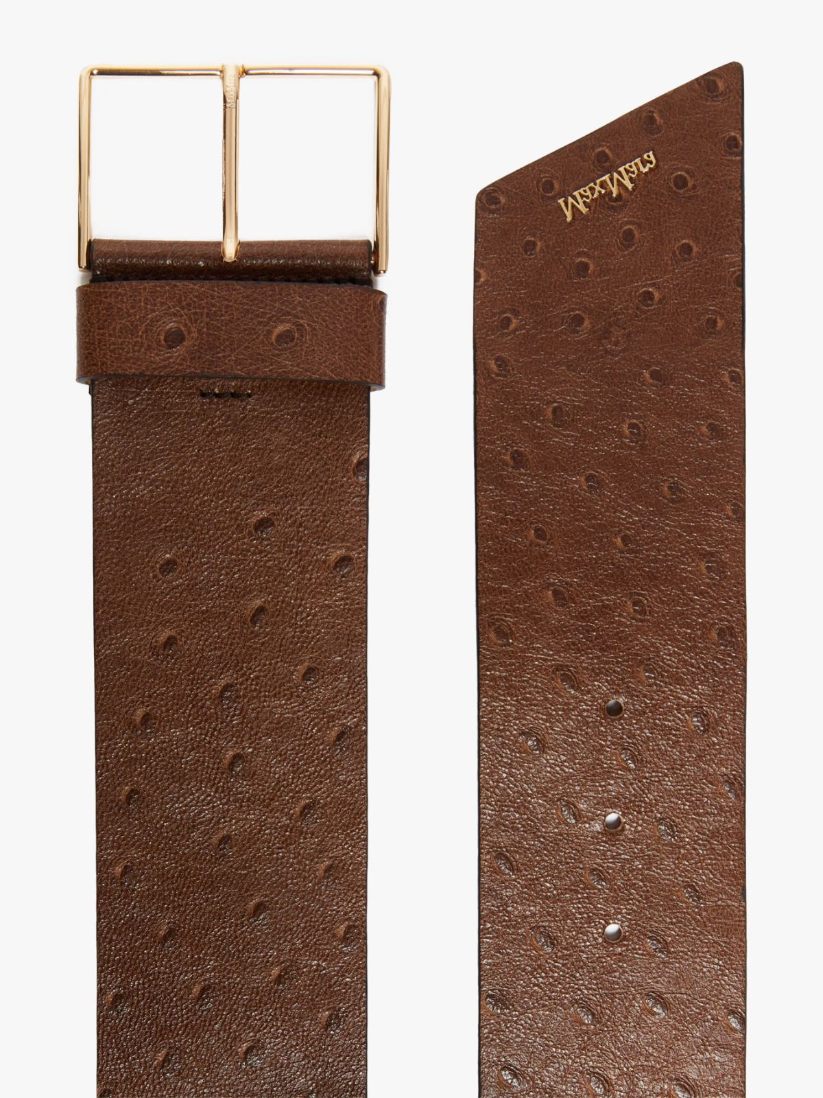Brown leather belt | Max Mara