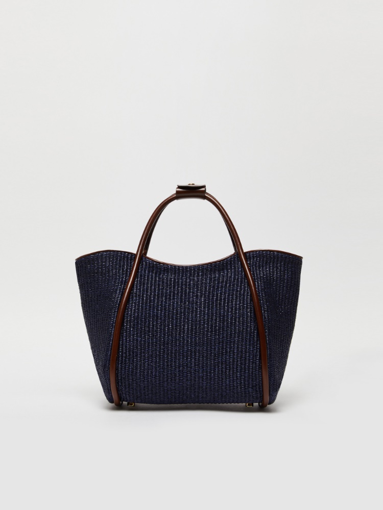 Tasche Marine Small aus Raffiabast, ultramarine | 