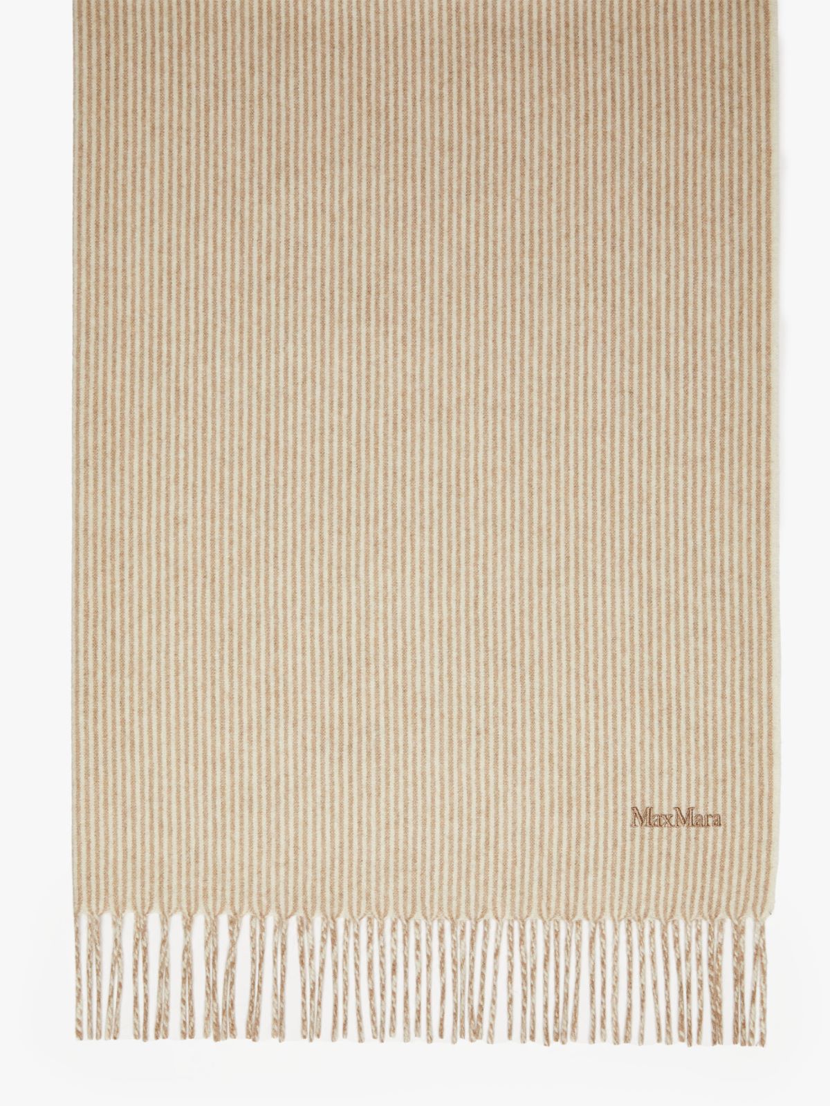 MAX MARA STRIPED CASHMERE STOLE