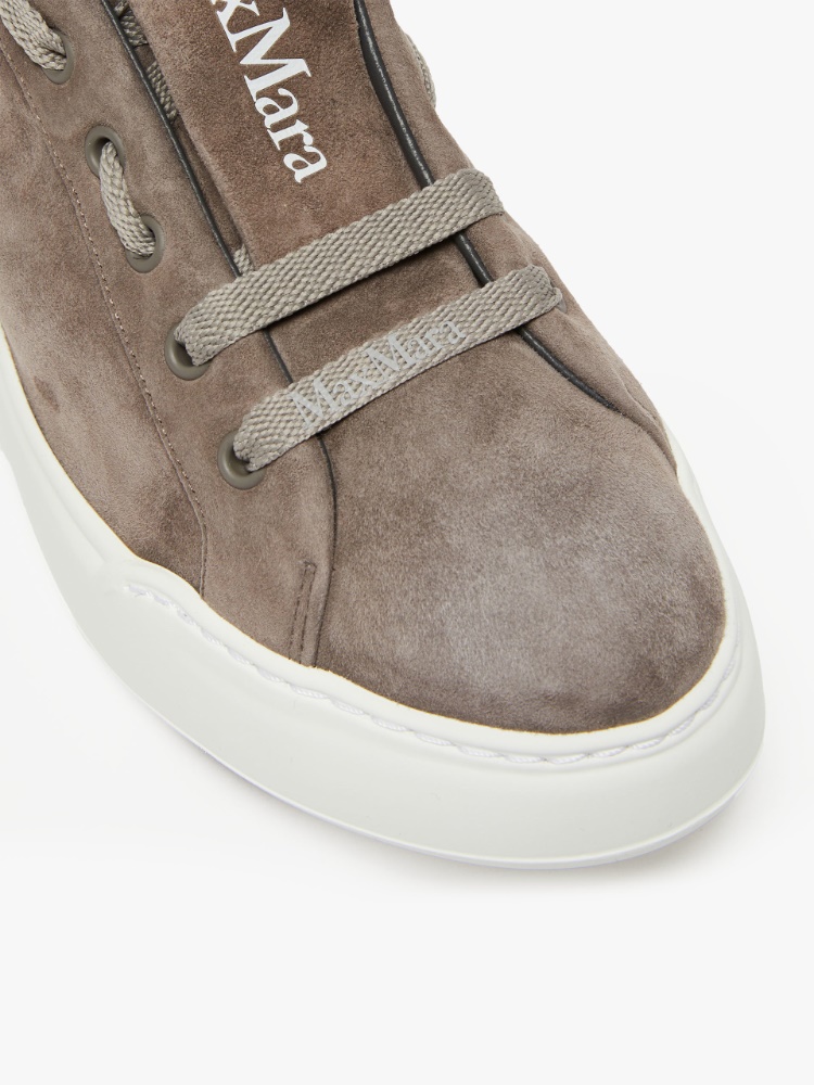 Sneaker aus Wildleder, grau turtleltaube | 