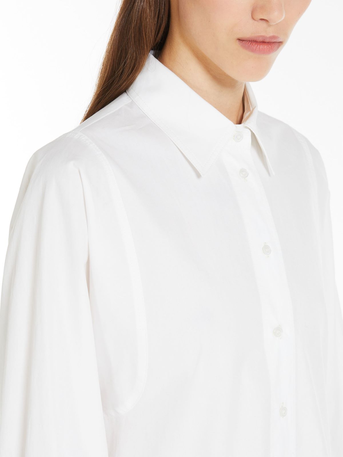 Cotton shirt, optical white | 