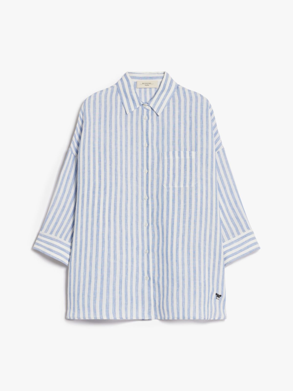 Navigare Camicia Uomo In Puro Lino Manica Lunga - Regular Fit Button Down, Bianco, Taglie Dalla S Alla 7XL (Art.91108BD)