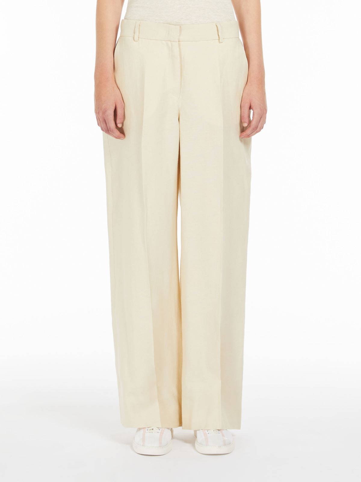 GAP Pantalon Femme S/M 100% Lin naturel VFB005