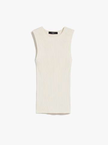 Viscose Blend Basic Knit Top main image 1