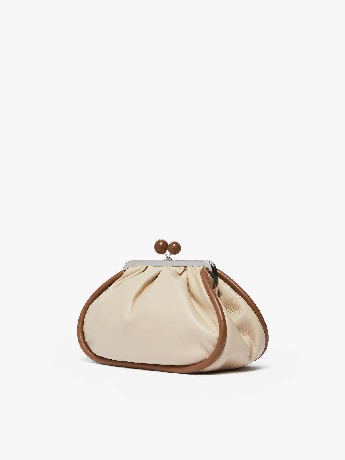 Mittelgroße Pasticcino Bag aus Nappaleder, sand | 