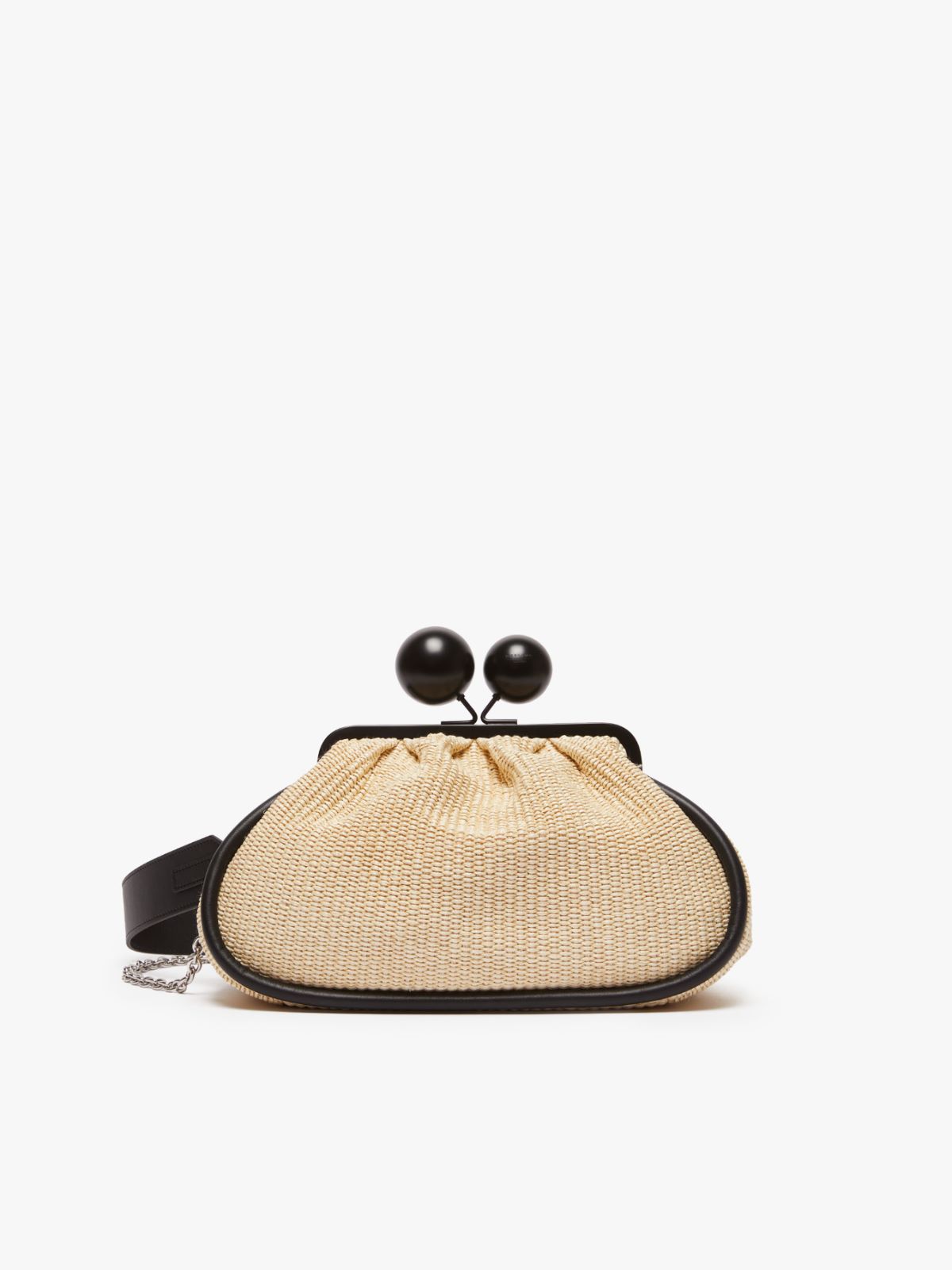 Extra Small leather Marine Bag, black | 