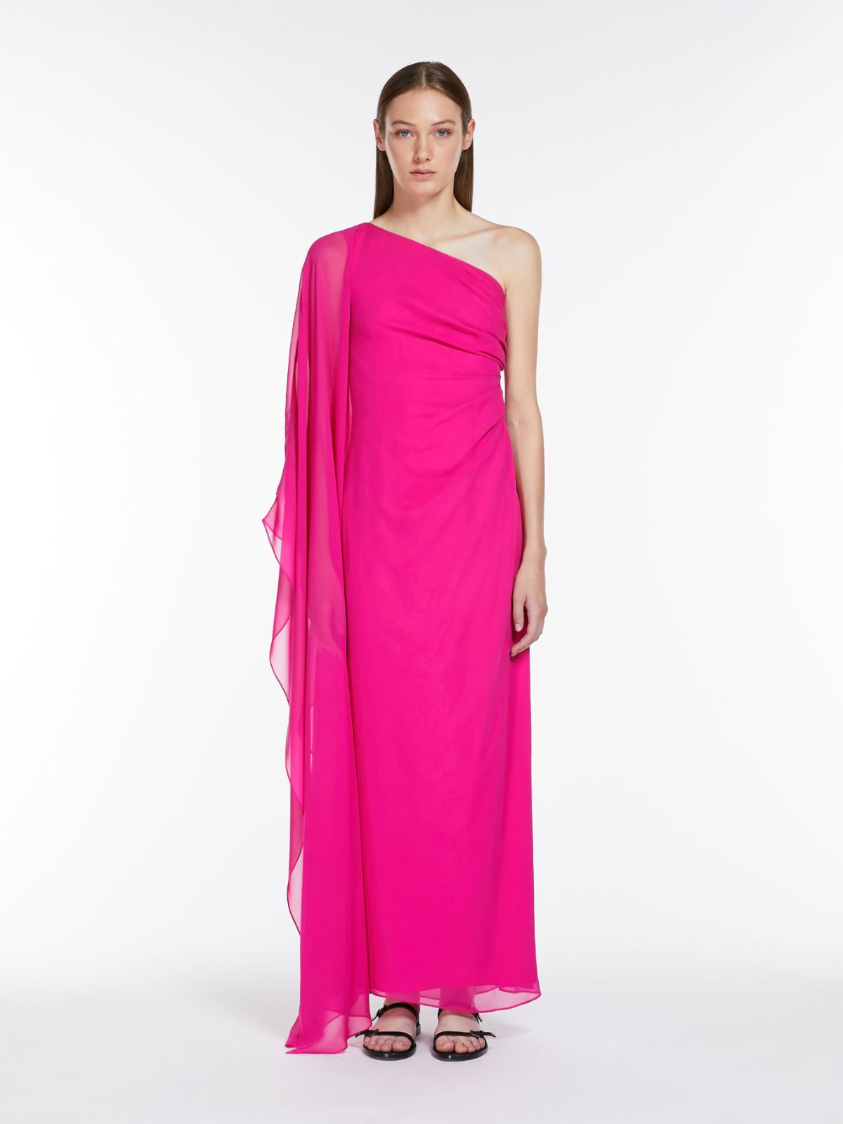 Marcel Silk Dress Earth