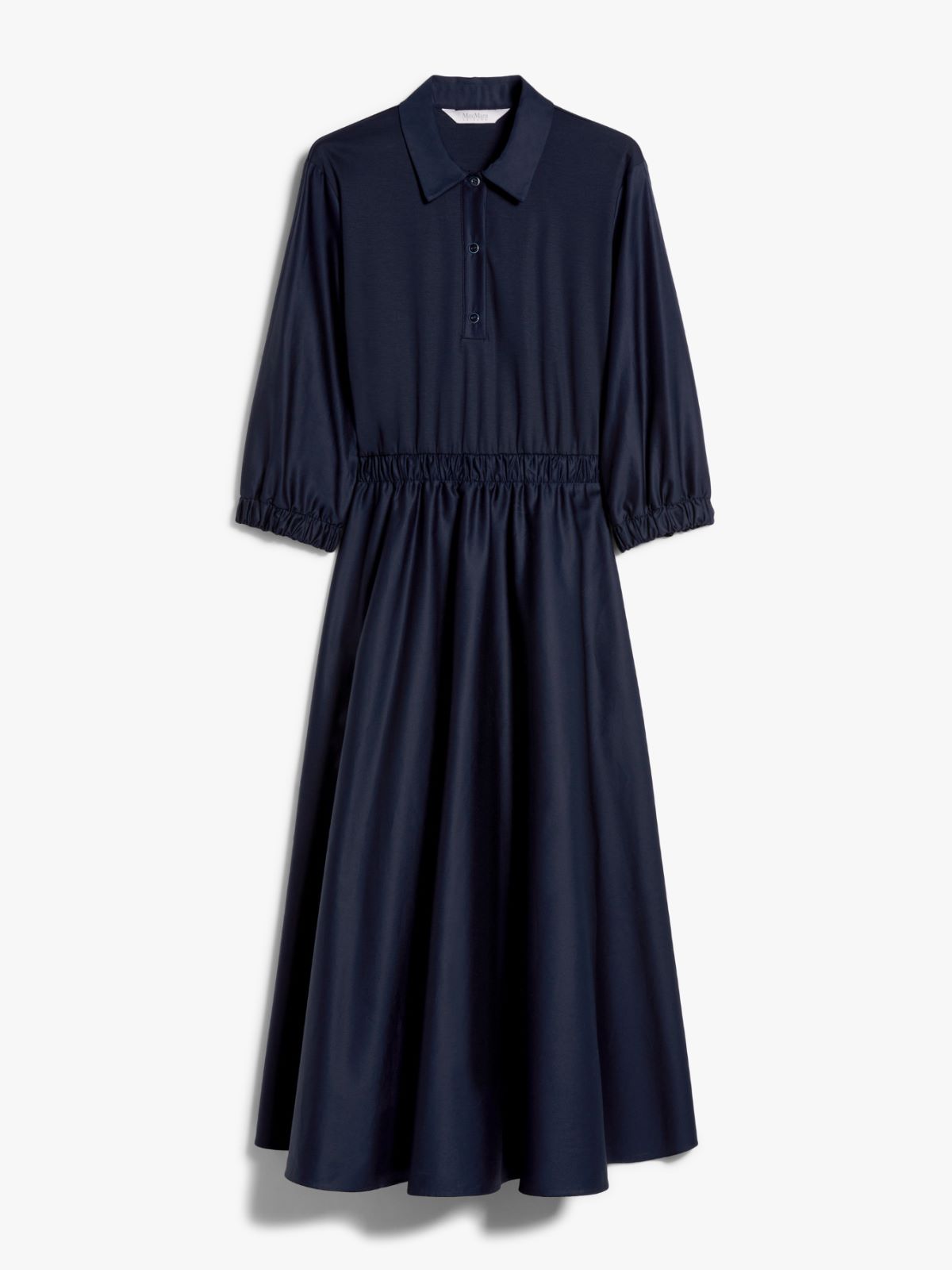 Cotton jersey dress, black | 