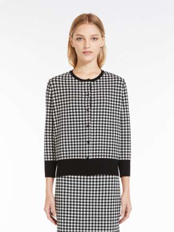 MAX MARA 25S JACQUARD CAPE COAT 009 main image 0