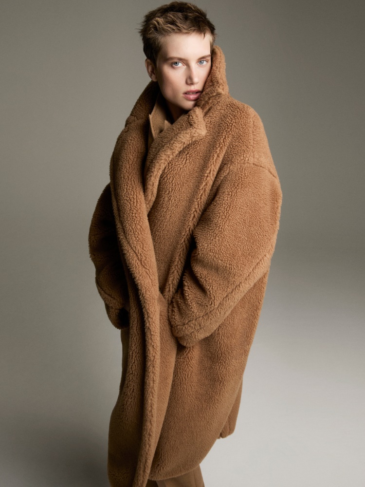 [テディ] テディベア アイコン コート + CAMEL - Max Mara