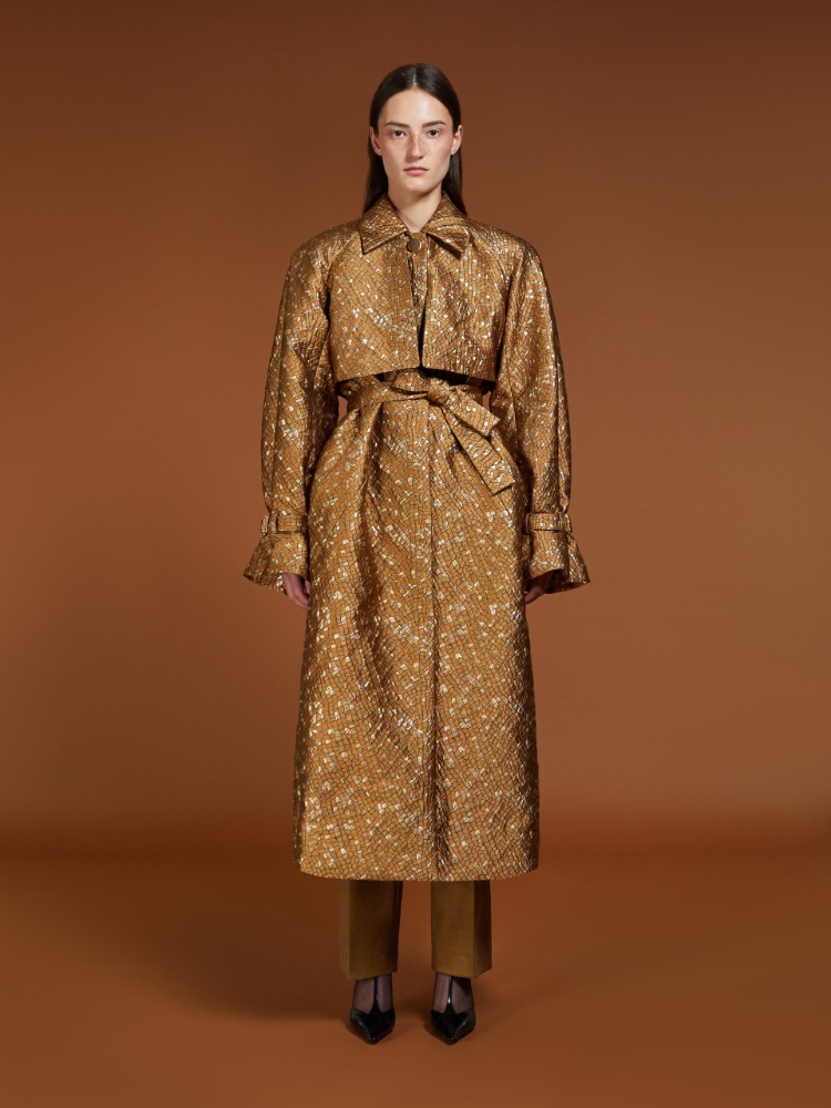 【関税&送料込】Max Mara Atelier Salsa Oversize Trench Coat 1016114506001-b-