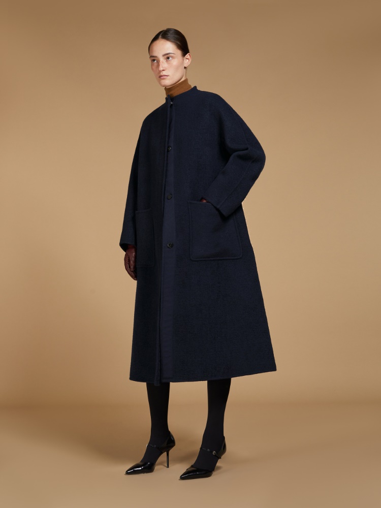 Ausgestellter Mantel aus Kaschmir Doubleface + ULTRAMARINE - Max Mara