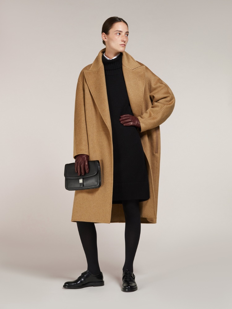 Dekonstruierter Mantel aus Kaschmir Doubleface + KAMEL - Max Mara