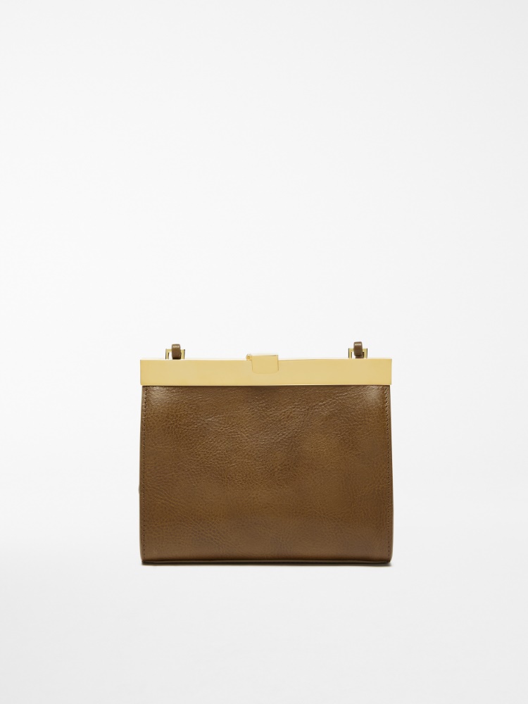 Small leather Lizzie bag - TOBACCO - Max Mara - 3