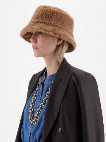 【美品】MaxMara マックスマーラ バケットハット 帽子 POLOMA 美品】MaxMara マックスマーラ バケットハット 帽子 POLOMA