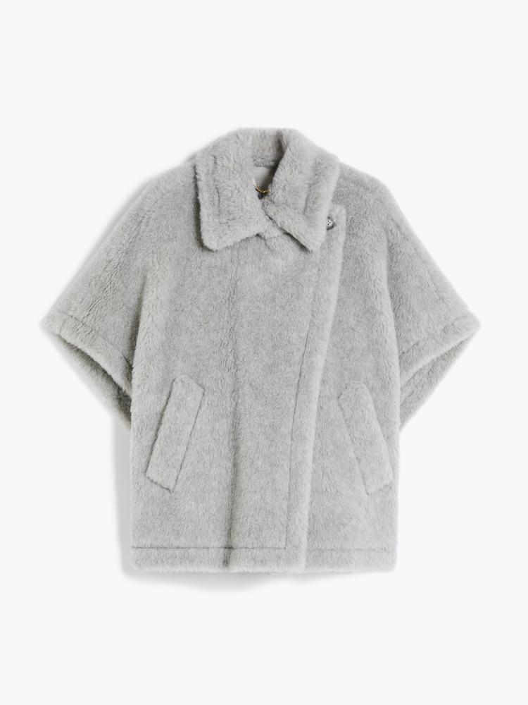 MaxMara グレー ケープ 2024新色 [テベ] テディベア ケープ（テ
