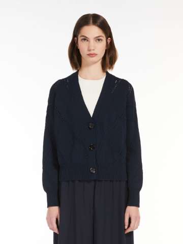 S Max Mara Navy Knitted main image 1