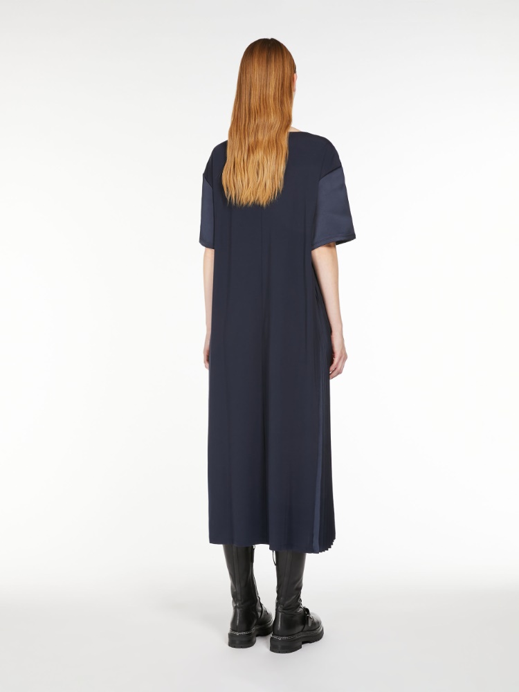 S MaxMara ワンピース 半袖 フレア シルク コットン RIBES (S Max Mara/ワンピース) 99174255【BUYMA】