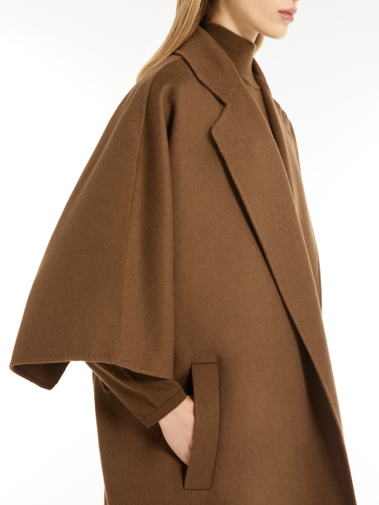 ポンチョ・ケープ MAX MARA CAMEL DRAP CAPE COAT 1011055106009-e-