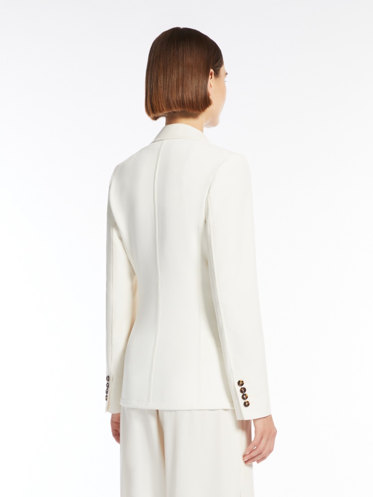 Max Mara abetaia フィットコットンブレザー Fitted cotton blazer, ivory | 