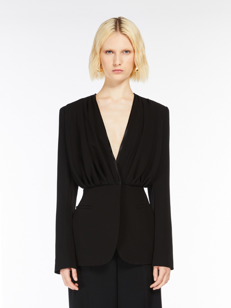 コート MAX MARA 'Melinda' coat Black  2511011101600 Black Cashmere coat Melinda Max Mara - Vitkac Italy