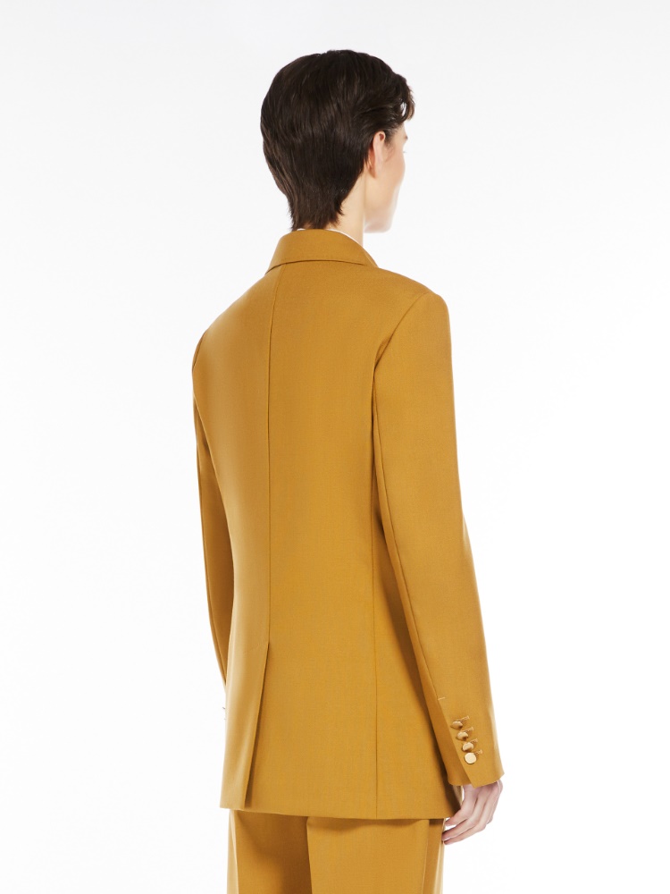 Wool and mohair canvas blazer - AMBER - Max Mara - 3