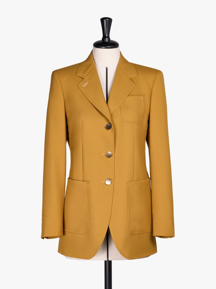 Wool and mohair canvas blazer - AMBER - Max Mara - 7
