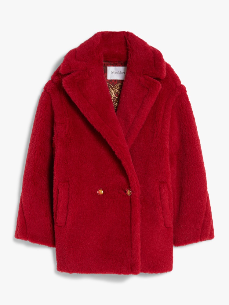 コート Cropped Teddy Bear Icon Coat in alpaca and wool Max Mara Alpaca and wool 