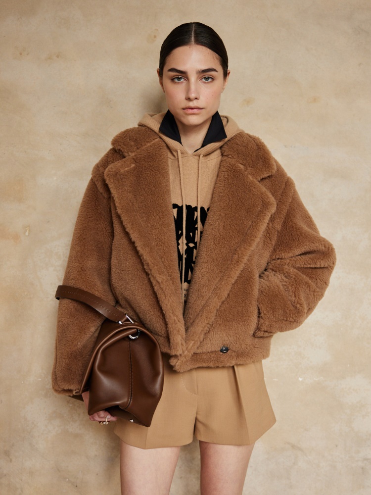 갈도네 테디 자켓 + CAMEL - Max Mara