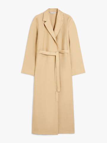 【送料&関税込】Max Mara Beige Linen Raincoat Water coat | Max Mara