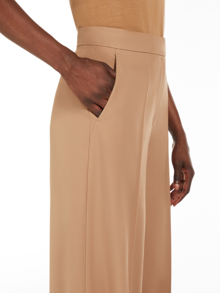 Max Mara NINFA ギャバジン ウール パンツ MAX MARA】NINFA ウール ギャバジン パンツ