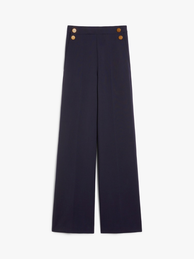 MAX MARA ウール モヘア シルク混 ストレートパンツ【関税なし】 F33A4A09-8E55-4195-A3E9-