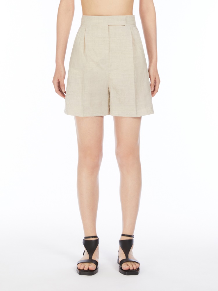 ショートパンツ MAX MARA 'Abisso1234' shorts Beige 1141035306001-b-