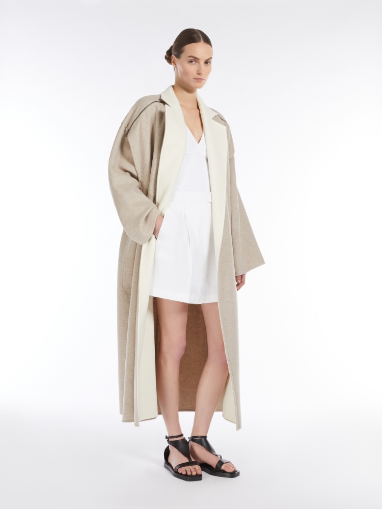 Trousers White and beige Woman | Max Mara