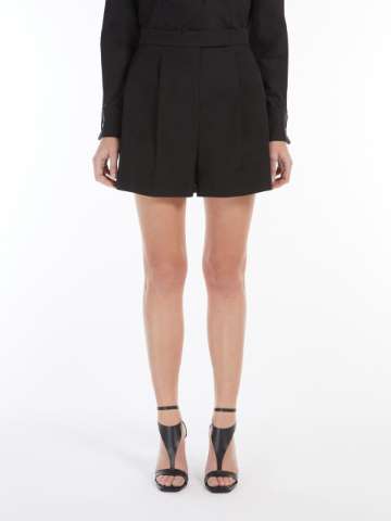 ショートパンツ MAX MARA Woman Short Black 2511141011600 003 Black shorts | Max Mara