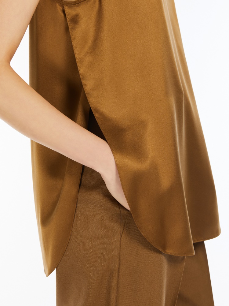 MAX MARA｜SLEEVELESS (FILLY (11161018 005 / 11161018600 Sleeveless jacquard dress, ecru | 