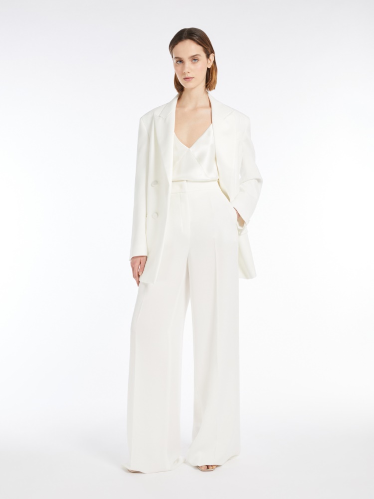 Satin slip top - WHITE - Max Mara - 2