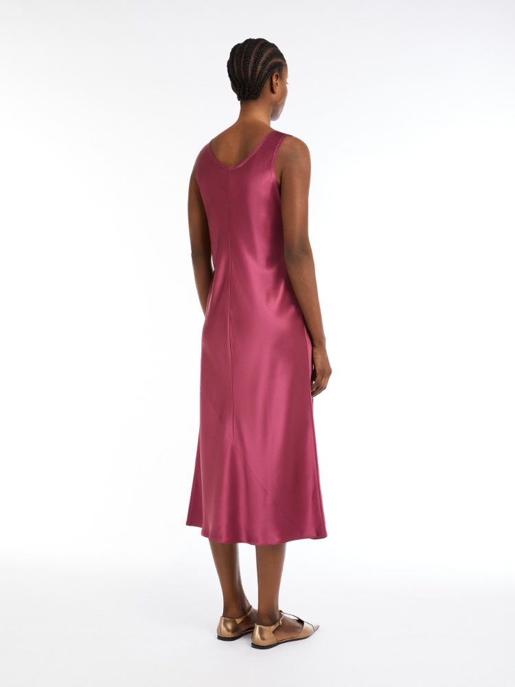 ワンピース S Max Mara SS25 'Viola' dress (2519221063600 002) S Max Mara Viola Midi Dress | Brown | FARFETCH