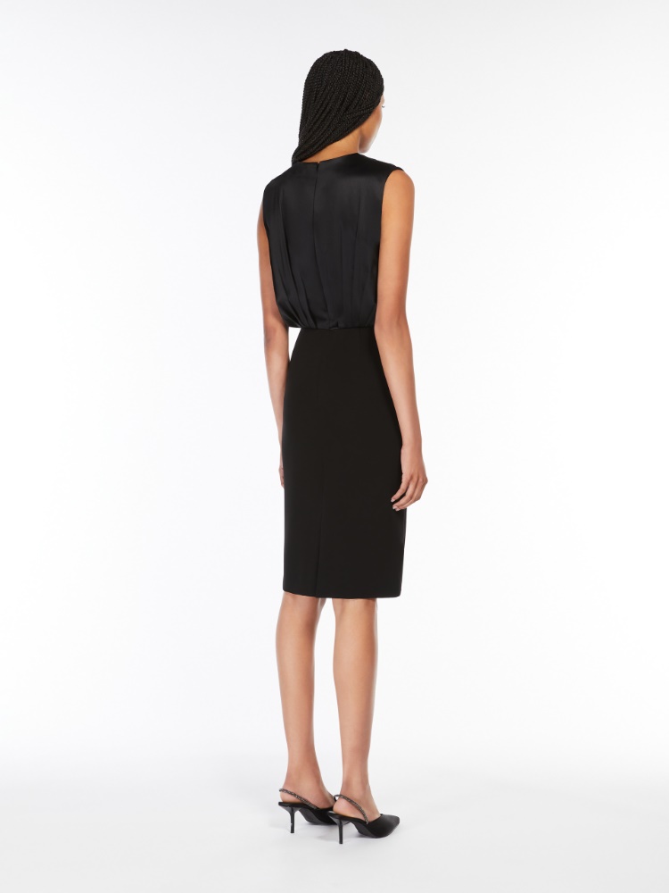 ワンピース MAX MARA VITTOR MIDI DRESS IN LIGHT CADY 1221065406004-d-